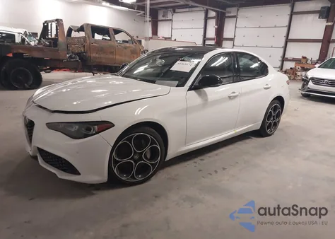2024 Alfa Romeo Giulia Ti Awd из США, поврежденный, VIN ZARFANBN4R7679830